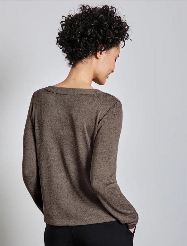 Maglia manica lunga Street One - moro