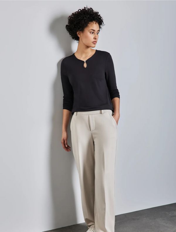 Maglia manica lunga Street One - moro