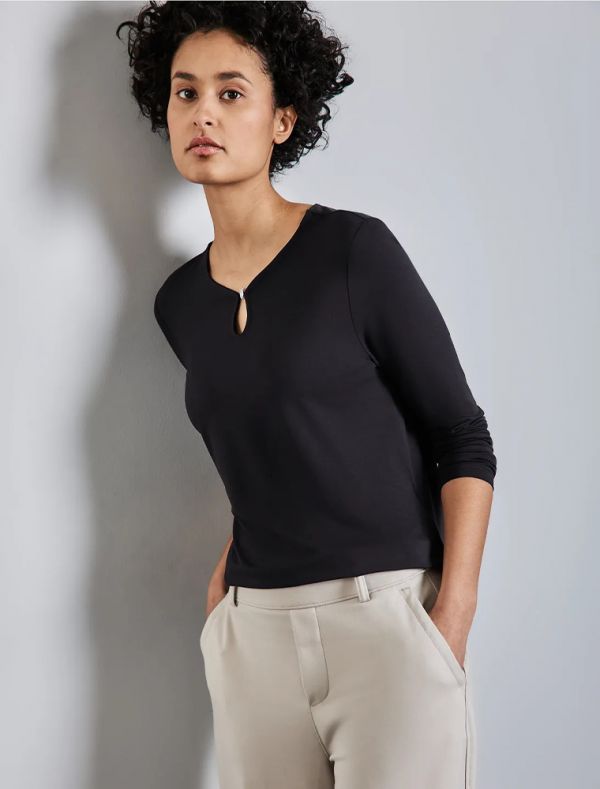 Maglia manica lunga Street One - moro