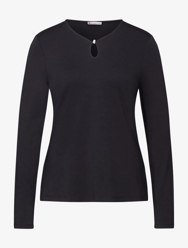 Maglia manica lunga Street One - moro