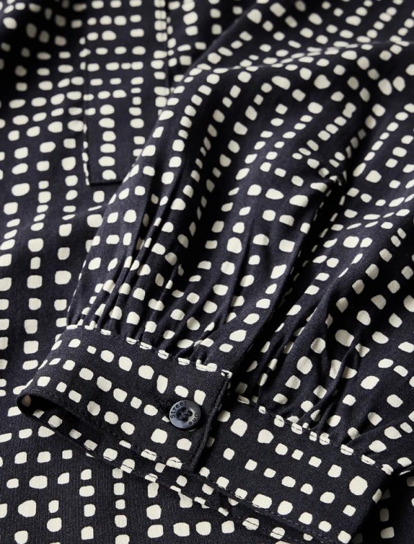 Camicia manica lunga Street One - deep blue