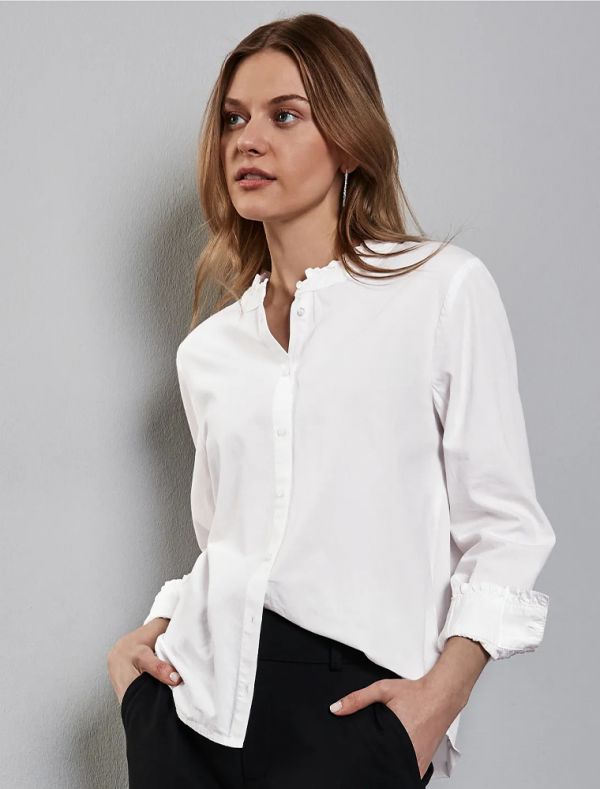 Camicia jeans Street One - bianco