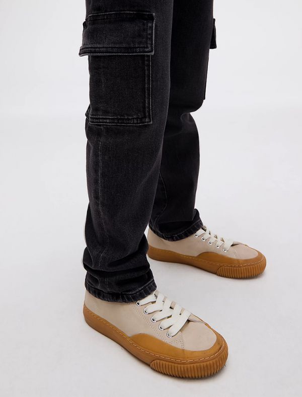 Pantalone jeans Calvin Klein - dark grey