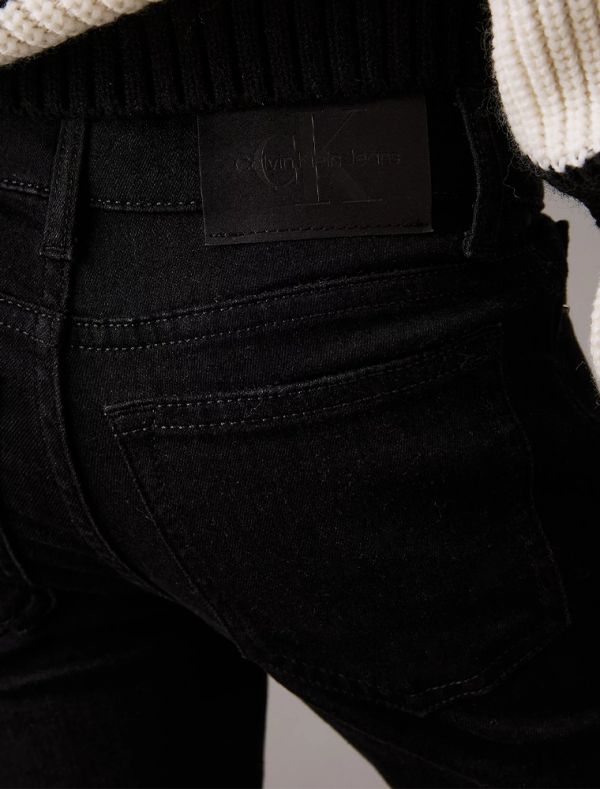 Pantalone jeans Calvin Klein - black denim