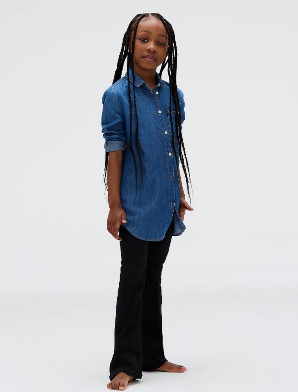 Pantalone jeans Calvin Klein - black denim
