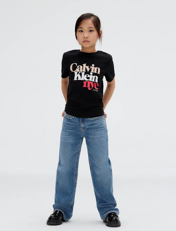T-shirt manica corta Calvin Klein - black