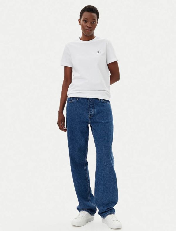 T-shirt manica corta Calvin Klein - bianco