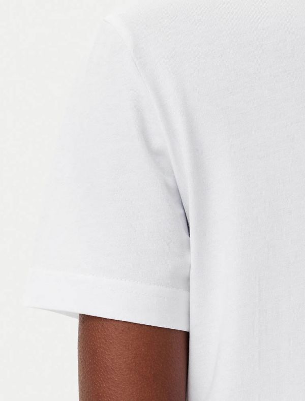 T-shirt manica corta Calvin Klein - bianco