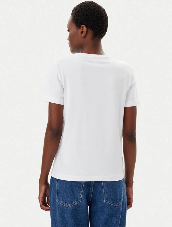 T-shirt manica corta Calvin Klein - bianco