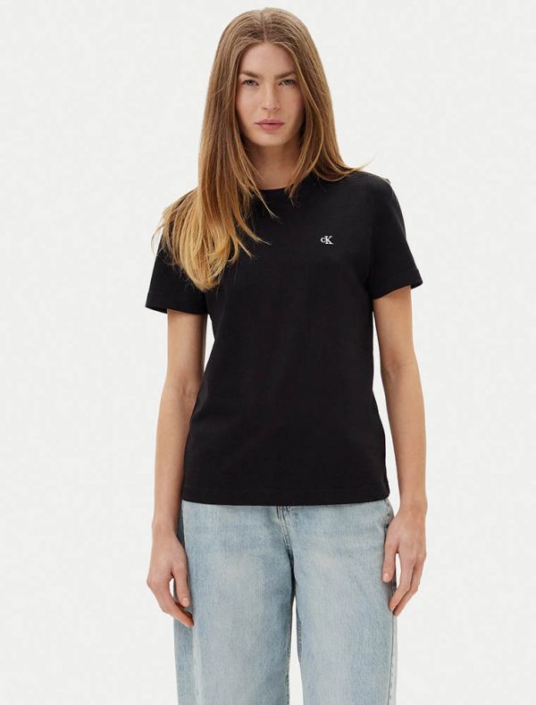 T-shirt manica corta Calvin Klein - nero