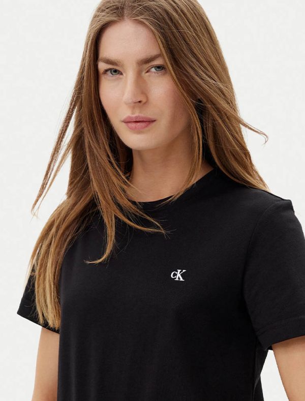 T-shirt manica corta Calvin Klein - nero