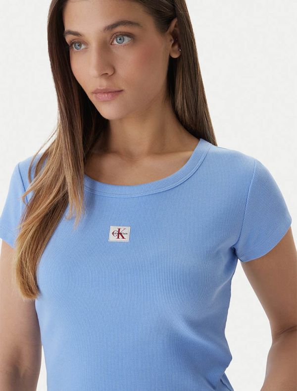 T-shirt manica corta Calvin Klein - blu