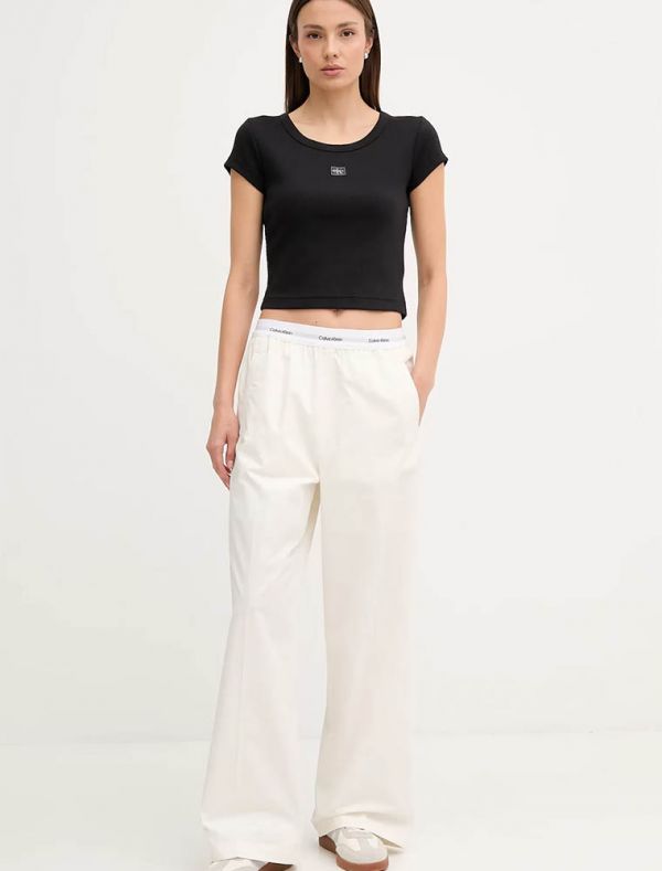 T-shirt manica corta Calvin Klein - nero