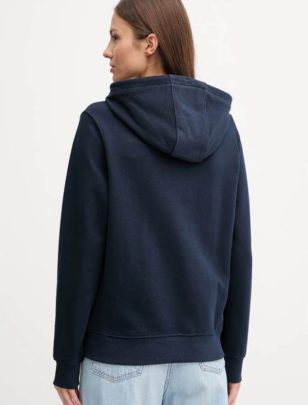 Maglia in felpa cappuccio Tommy Jeans - blu notte
