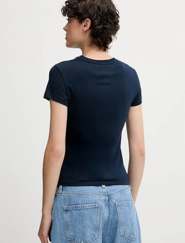 T-shirt manica corta Tommy Jeans - blu notte