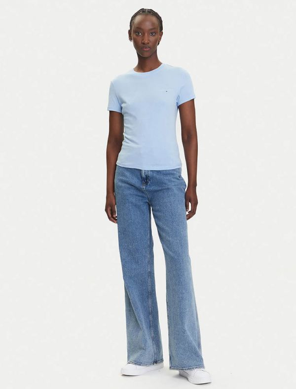 T-shirt manica corta Tommy Jeans - polvere
