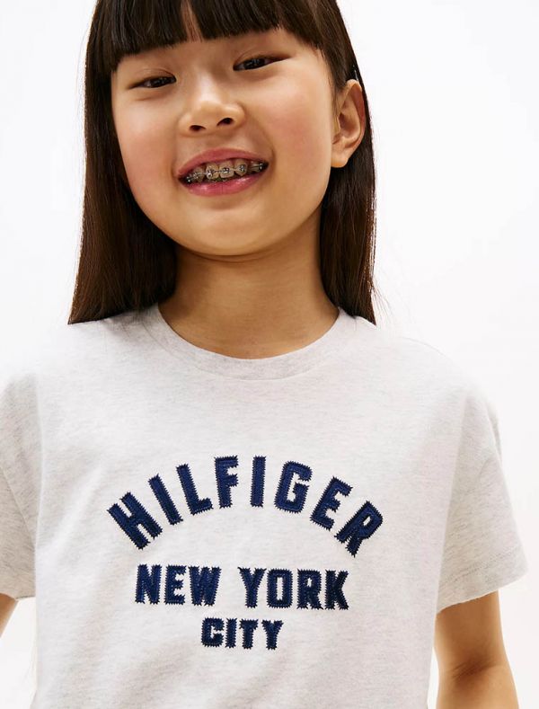 T-shirt manica corta Tommy Hilfiger - grigio