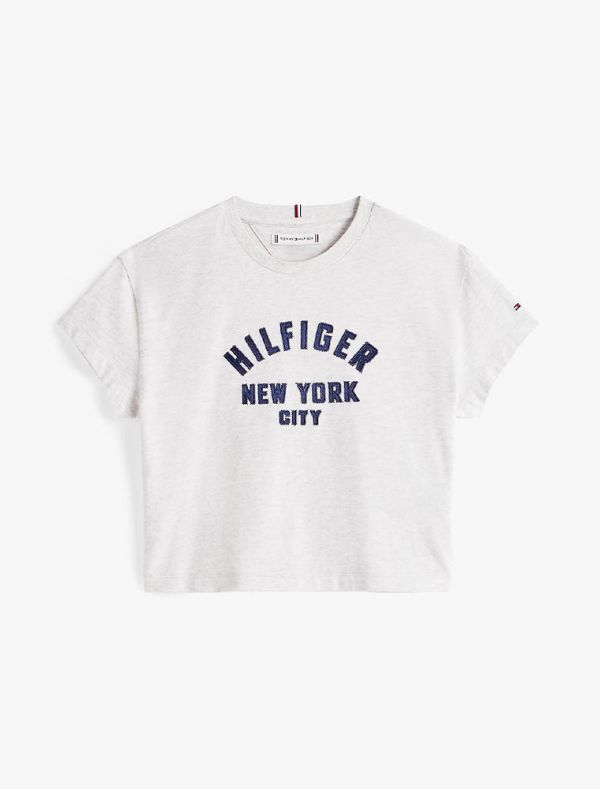 T-shirt manica corta Tommy Hilfiger - grigio