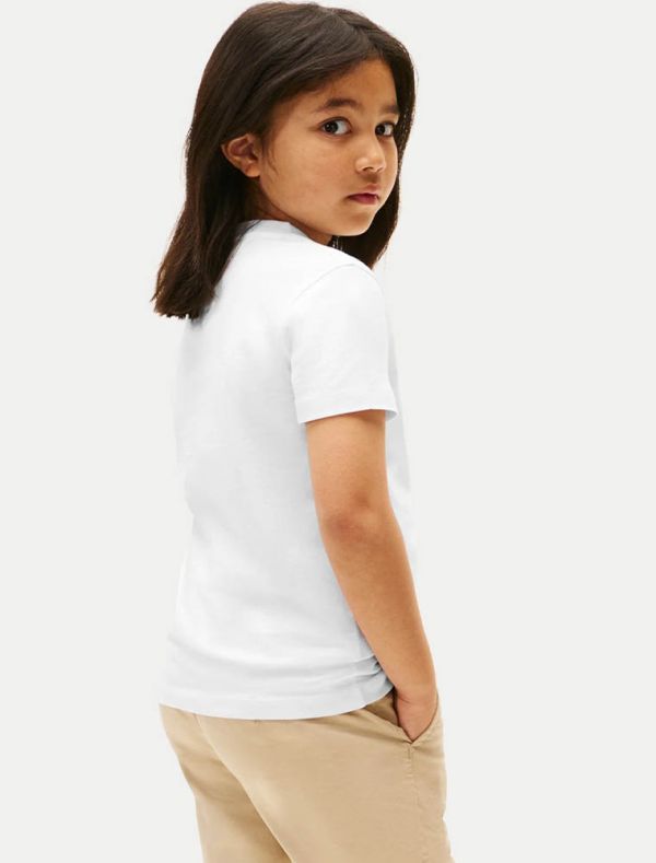 T-shirt manica corta Tommy Hilfiger - white
