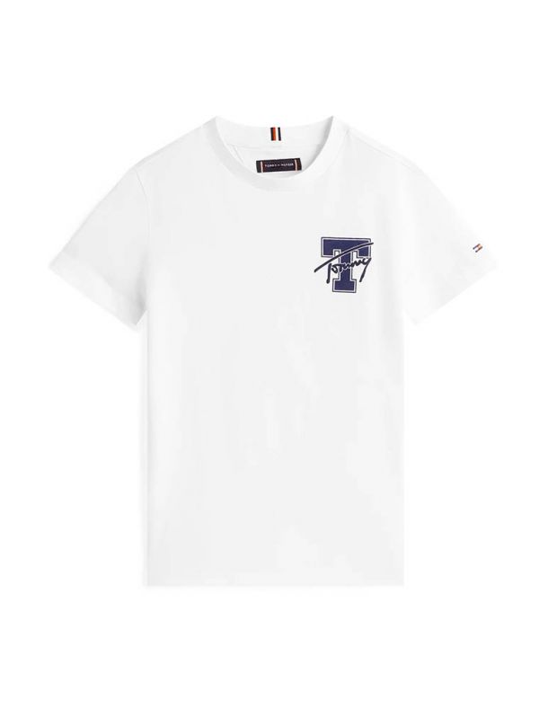 T-shirt manica corta Tommy Hilfiger - white