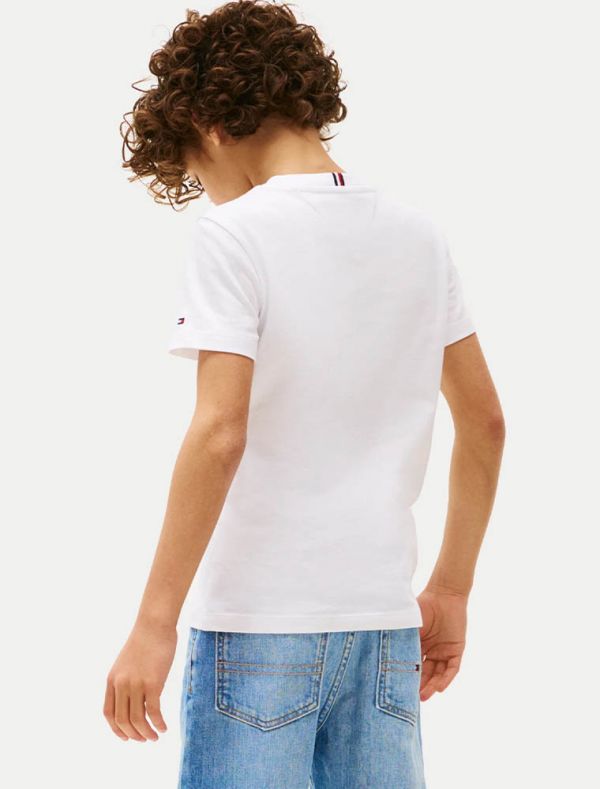 T-shirt manica corta Tommy Hilfiger - white