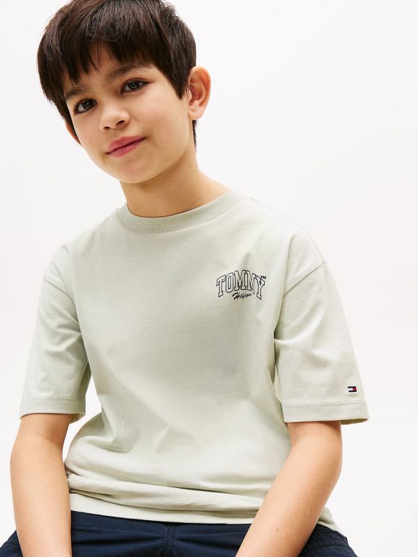 T-shirt manica corta Tommy Hilfiger - verdino