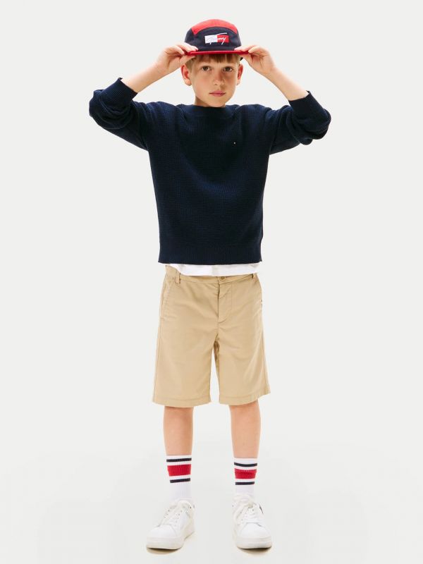 Pullover manica lunga Tommy Hilfiger - navy