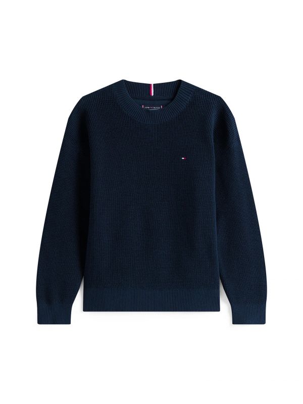 Pullover manica lunga Tommy Hilfiger - navy