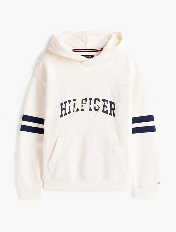 Maglia in felpa Tommy Hilfiger - avorio