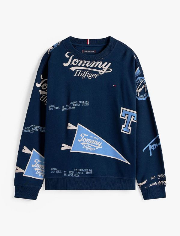 Maglia in felpa Tommy Hilfiger - navy