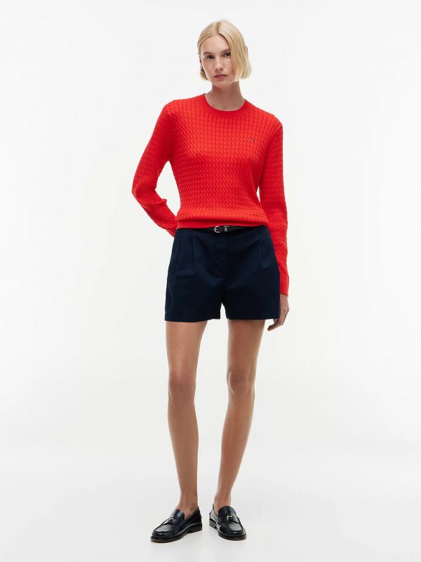 Maglia manica lunga Tommy Hilfiger - rosso