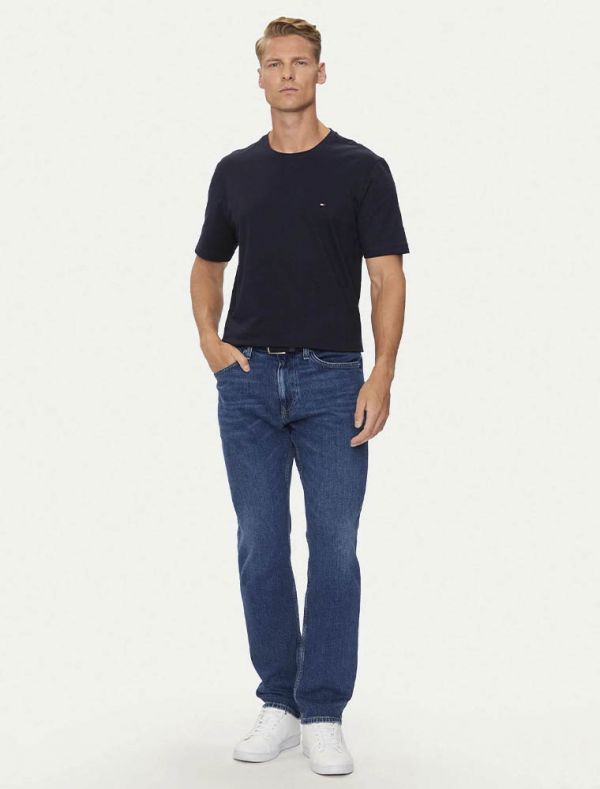 T-shirt manica corta Tommy Hilfiger - navy blu