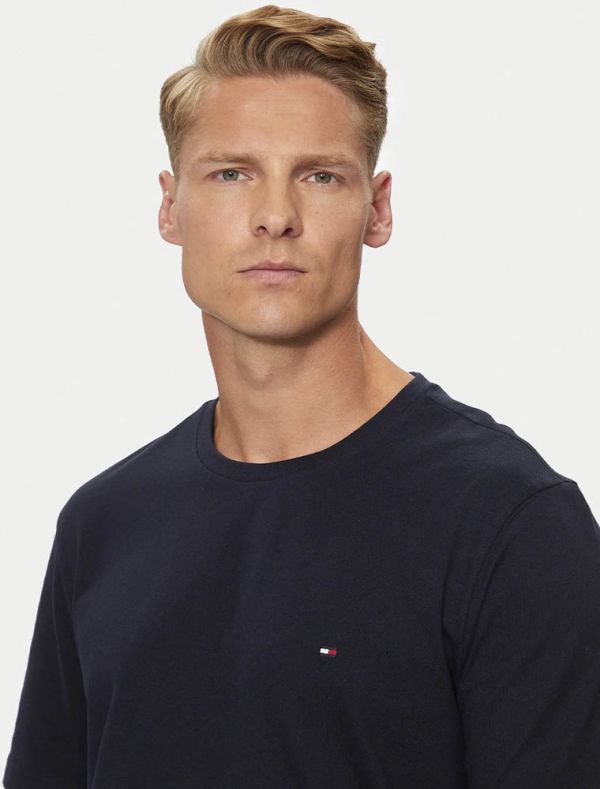 T-shirt manica corta Tommy Hilfiger - navy blu