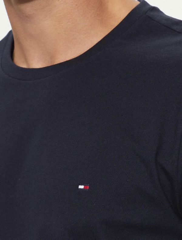T-shirt manica corta Tommy Hilfiger - navy blu