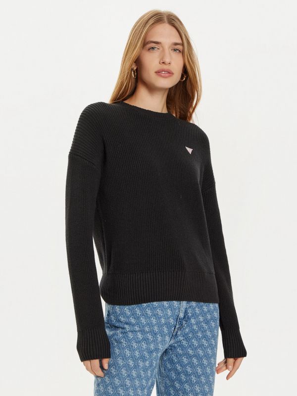 Maglia manica lunga Guess Jeans - nero