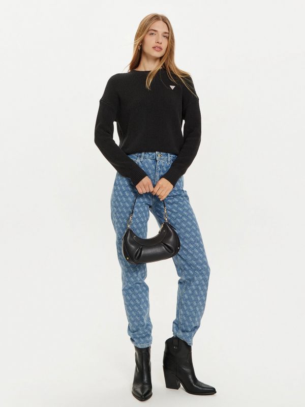 Maglia manica lunga Guess Jeans - nero
