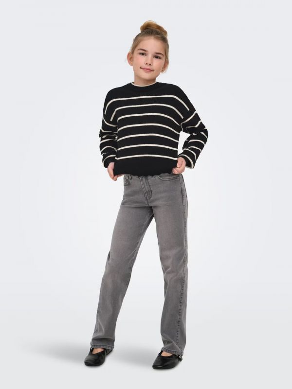 Pullover manica lunga Only - black