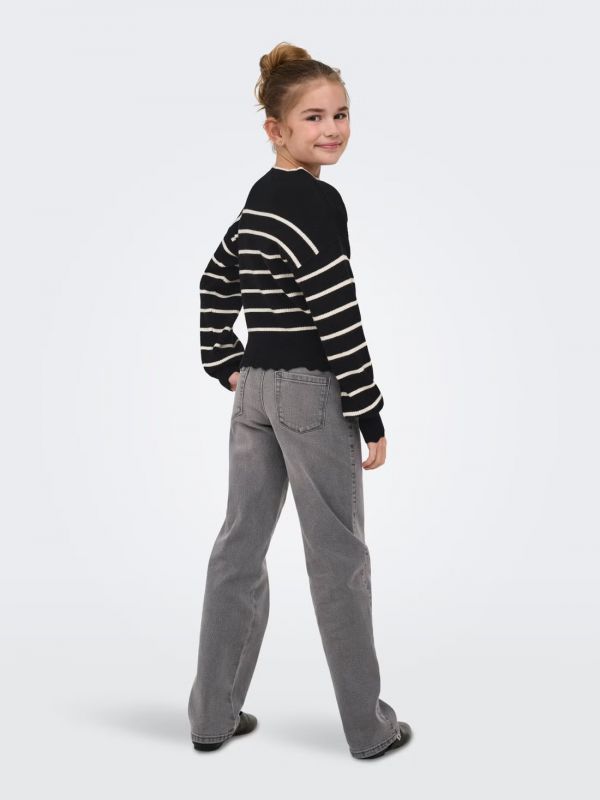 Pullover manica lunga Only - black