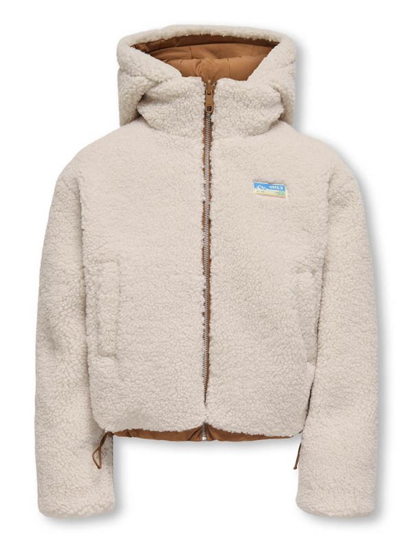 Giaccone imbottito Only - toasted coconud