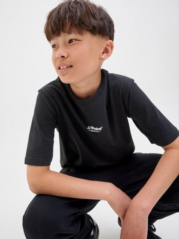 T-shirt manica corta Jack & Jones - black