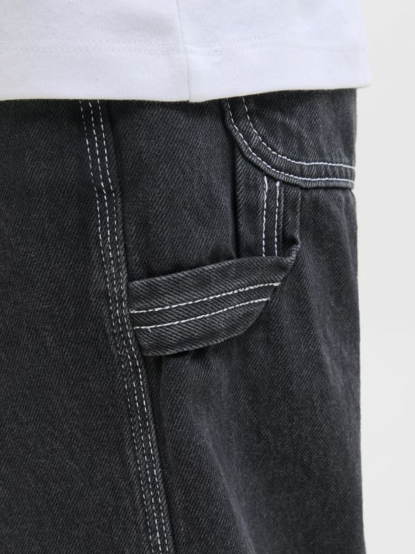 Pantalone jeans Jack & Jones - black denim