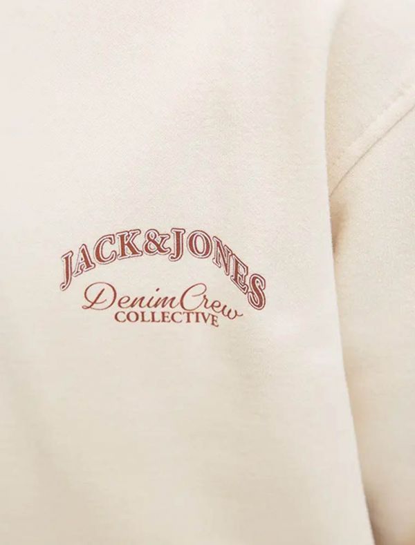 Maglia in felpa Jack & Jones - panna