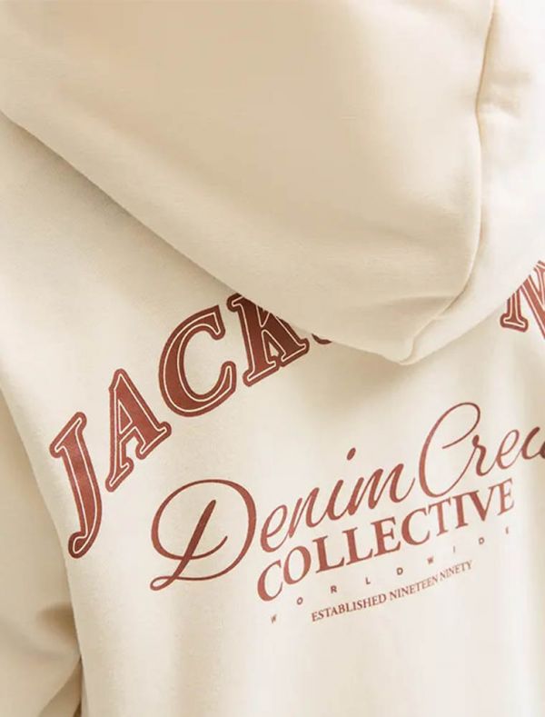 Maglia in felpa Jack & Jones - panna