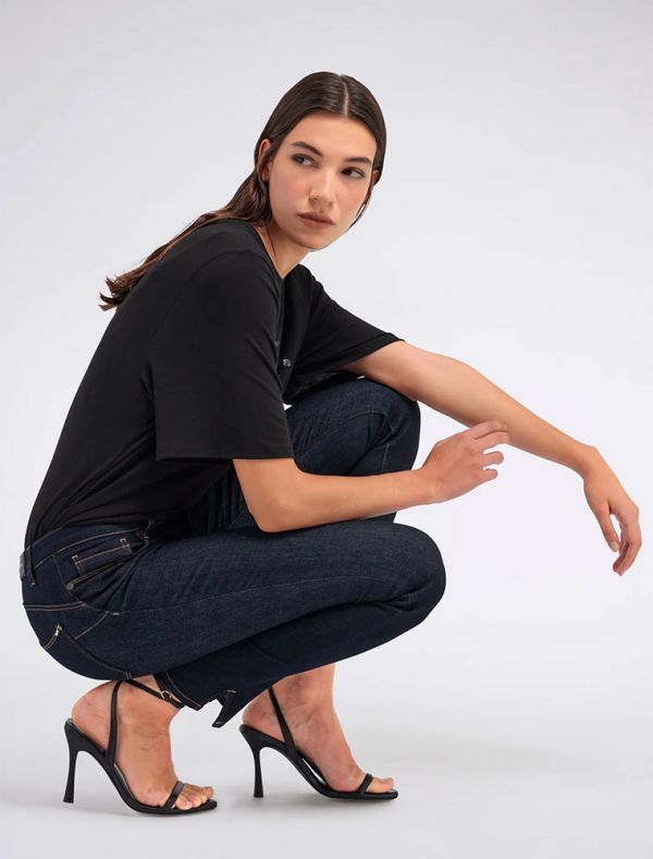 Pantalone jeans Gas - denim scuro