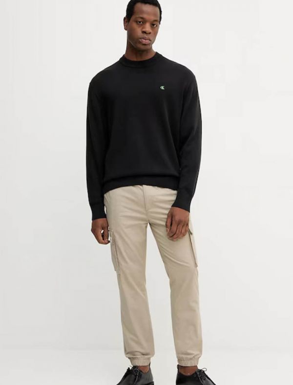 Maglia manica lunga Calvin Klein - black