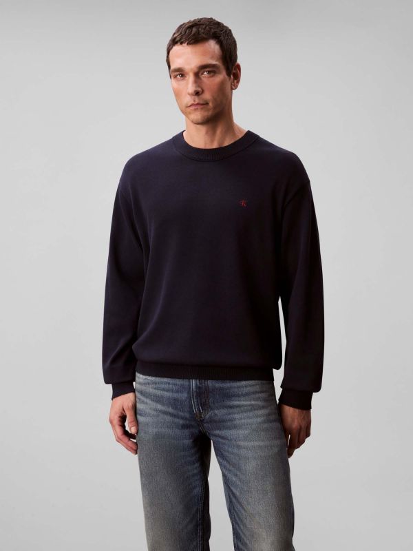 Maglia manica lunga Calvin Klein - dark blu