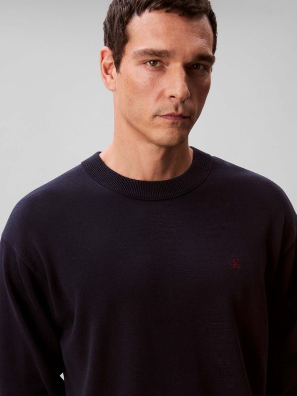 Maglia manica lunga Calvin Klein - dark blu