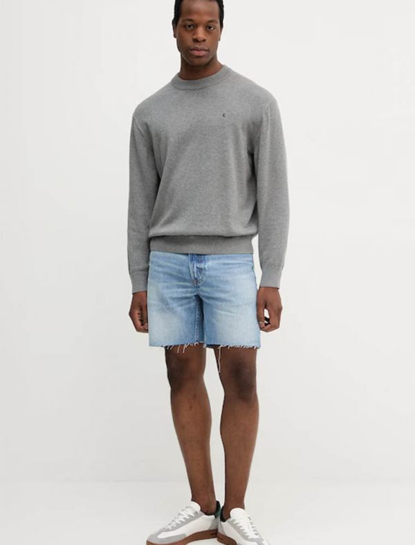 Maglia manica lunga Calvin Klein - medium grey melange