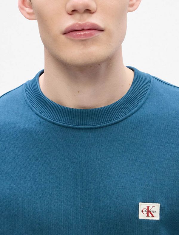 Maglia in felpa Calvin Klein - turchese