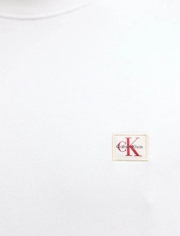Maglia in felpa Calvin Klein - bright white